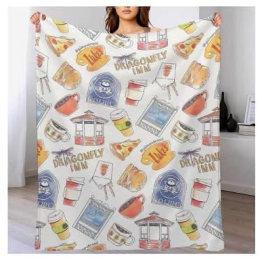 Imagem de Cobertor de flanela Gilmore Girls branco 125x100cm e 150x125cm - Marca