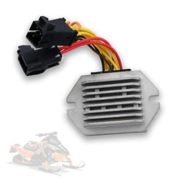 Imagem de MOTOBULL Substituição do retificador do regulador de tensão para Polaris 600 Indy, Polaris 600/800 Switchback RMK Rush Pro-S Snowmobile Part 2015-2023 4014333 4015642