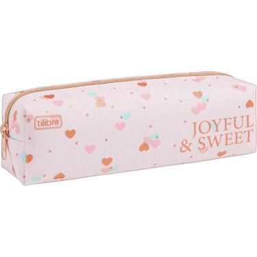 Imagem de ESTOJO SIMPLES M ACADEMIE CORACAO METALIZADO TILIBRA