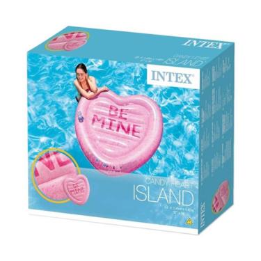 Imagem de Colchão Inflável para Piscina Coração Doce - Intex