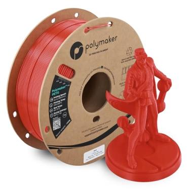 Imagem de Polymaker Filamento PETG 1 kg 1,75 mm vermelho