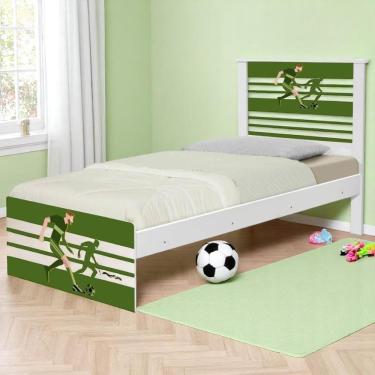 Imagem de Cama Juvenil Zap Futebol Jogador Com Colchão