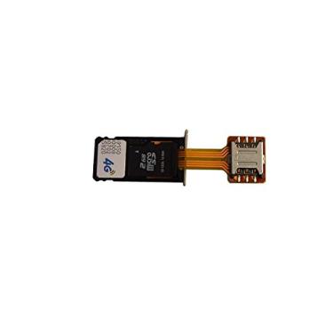 Imagem de Adaptador Nano SD Dual SIM Card Hybrid Double Micro SD Card Adapter para Smartphones Dual SIM