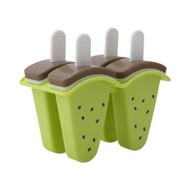 Imagem de Forma De Picolé Em Forma De Melancia Com Tampa, Ferramenta De Cozinha 