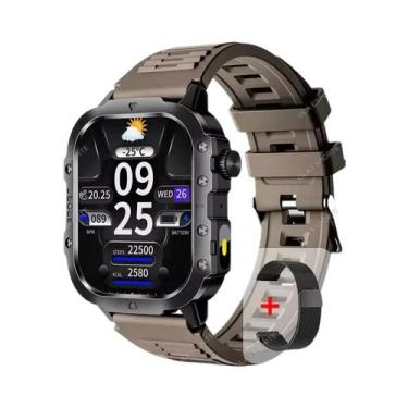 Imagem de Relógio Inteligente Masculino Com Chamada Bluetooth, Monitor De Frequê