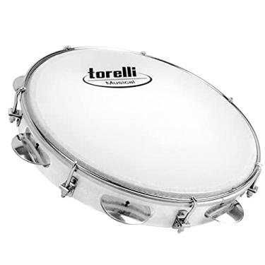 Imagem de PANDEIRO 10'' INJETADO BRANCO PELE LEITOSA