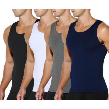 Imagem de Camiseta masculina Compression Muscle Arjen Kroos preta/branca/cinza/a