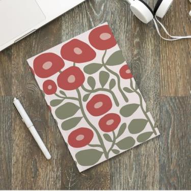 Imagem de Caderno de flores de capa macia, caderno de diário para anotações, agenda, agenda, diário de viagem, 10