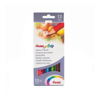 Imagem de Lapis De Cor 12 Cores Pentel