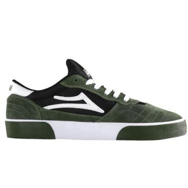 Imagem de Lakai Tênis de skate masculino Cambridge cano baixo, Covert Green Black White, 40
