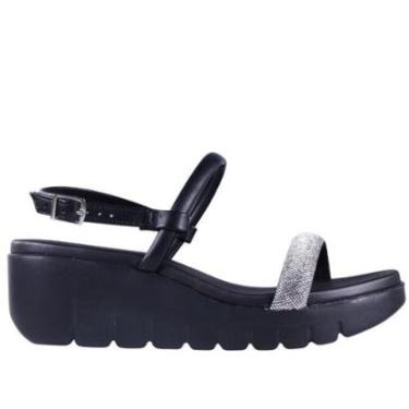 Imagem de Sandália Anabela Feminina Moleca 5536,106-Feminino