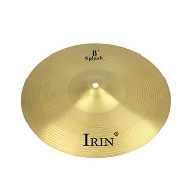 Imagem de Pratos de bateria requintados Splash/Crash/Hi Hat para iniciantes de baterista - 20 cm Splash