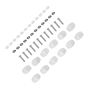 Imagem de Acouto Botões de Cabeças de Máquinas de Guitarra 12 Unidades Botões de Afinação de Guitarra de Afinador de Máquinas de Plástico de Afinação de Clássicas Folk Instrumentos Musicais/instrumentos