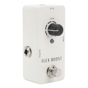 Imagem de Asixxsix Pedal Boost, True Bypass Mini Clean para Guitarra Elétrica, Pure Boost Com Ganho de + 10dB, Almofadas de Borracha Antiderrapantes, Liga de Alumínio, Pedal de Efeitos de Guitarra