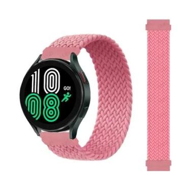 Imagem de Pulseira Trançada Solo Loop De 22mm 20mm Para Samsung Galaxy Watch E A
