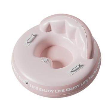 Imagem de simhoa Boia de neve inflável, trenó inflável, brinquedo de neve para esportes de inverno para adultos, Rosa