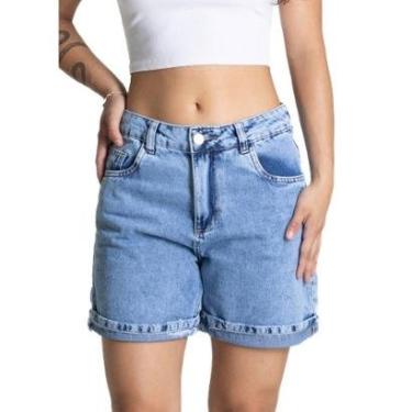 Imagem de Shorts Jeans Sawary - 281129 - Azul 44-Feminino