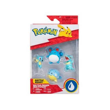 Imagem de 4 Bonecos Horsea, Totodile, Marill, Spheal - Pokémon