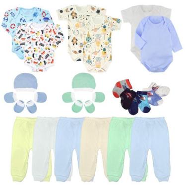 Imagem de Roupa de Bebê Kit Com 24 Peças Enxoval Moda Para Bebê Barata - Koala B