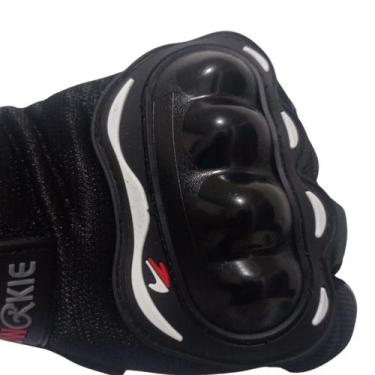 Imagem de Luva De Moto Bike Meio Dedo Motoqueiro Motocross Esportivo - Comercial