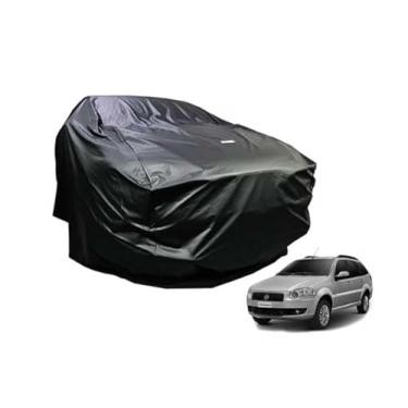 Imagem de Capa Protetora Cobrir Carro Compatível com Fiat Palio Weekend Impermeável Forrada (M)