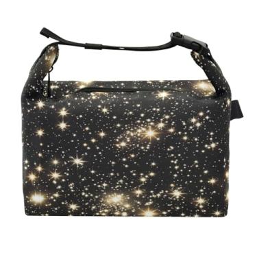 Imagem de STAYTOP Lancheira de fundo Spark Star com fivela de alça, lancheira isolada para meninos e meninas, lancheira térmica para trabalho escolar