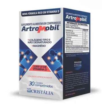 Imagem de Artromobil Colágeno Tipo II 30 cápsulas - CRISTALIA