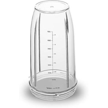 Imagem de WONDER STAR Copo alto de substituição de 946 ml, policarbonato livre de BPA, capacidade de 950 ml, compatível com modelos de liquidificador NB101 600W e 900W, 4 linhas de aderência, grau alimentício
