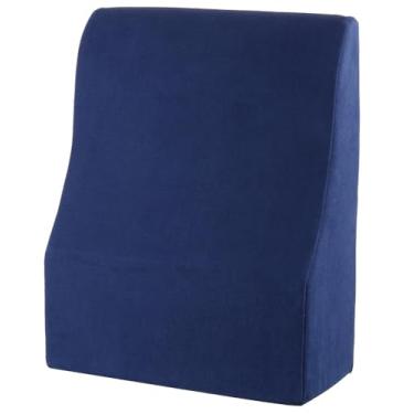 Imagem de MHRZDSH Travesseiros de elevação de perna, travesseiro ergonômico de cunha de espuma de memória/almofadas posicionadoras de pernas, cuidados confortáveis para dor no joelho, quadril, tornozelos