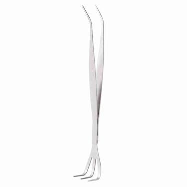 Imagem de Ymiko Ancinho e Pinça de Jardim de Aço Inoxidável 2 Em 1 para Bonsai, Cuidados Com Plantas e Alça Confortável para Gerenciamento do