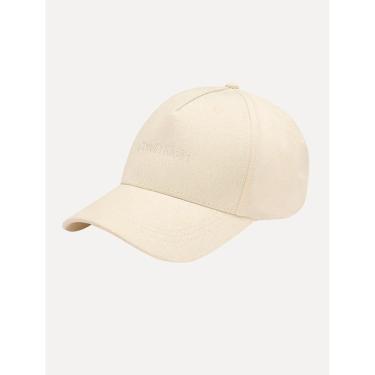 Imagem de Boné Calvin Klein Masculino 5 Gomos Mono Bordado Off-White-Masculino