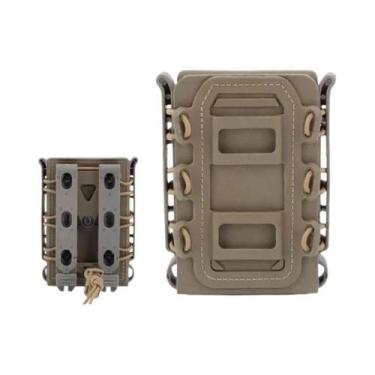 Imagem de Bolsa Tática Ajustável Para Carregador Molle Para Ar15 M4 556 762 9mm 