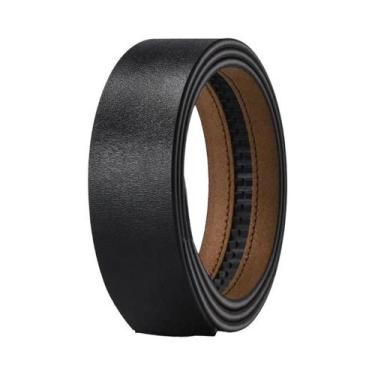 Imagem de Cinto De Couro Masculino De Alta Qualidade Com Fivela Automática 33cm 