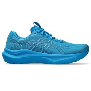 Imagem de ASICS Tênis de corrida masculino GT-2000 14, Azul Egeu/Azul Saba, 41