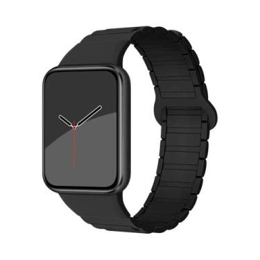 Imagem de Pulseira Magnética De Silicone Para Xiaomi MiBand 8 pro 9 pro Redmi Wa