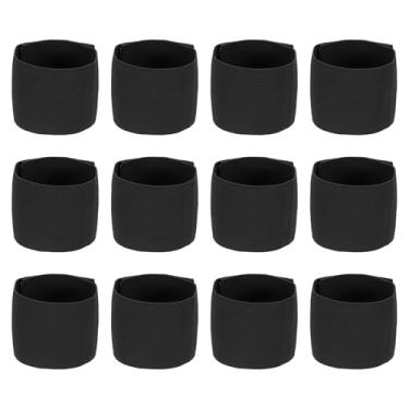 Imagem de YELARXI Braçadeira de Capitão de Futebol, Pulseiras Elásticas Ajustáveis para Jogador Líder de Equipe Crachá Antiderrapante Acessórios Esportivos - Adequado para (Adulto/Juvenil-Futebol) 12 Peças e