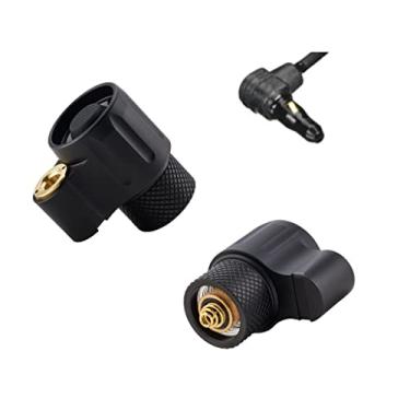 Imagem de Z-BOLT® Tampa traseira de porta de cabo de interruptor duplo para 3V/6V Malkoff, Blazer LEP e LED 18350/18650 Corpos de luz e luzes Surefire M300/340/M600/640DF - Acabamento preto (funcionalidade tipo