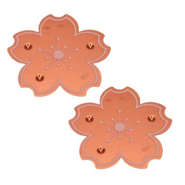 Imagem de KUIDAMOS Disco de Cobre para Banho de Pássaros Suporte de Ponto Triplo Estável Intervalos de Limpeza Estendidos para Todos Os Pássaros Limpador de Cobre Puro para Uso Externo 2 Unidades para Amantes