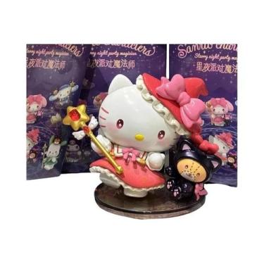 Imagem de Brinquedo Kawaii Sanrio Kuromi Hello Kitty Magician Blind Box, Boneca 