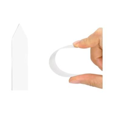 Imagem de 100 Etiquetas Plásticas Para Plantas De Jardim Marcadores Para Vasos D