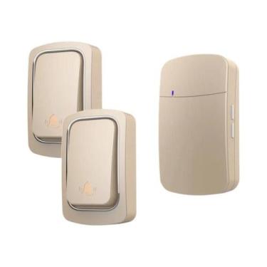 Imagem de Campainha Sem Fio À Prova d'Água, Autossuficiente, Sem Bateria Necessá