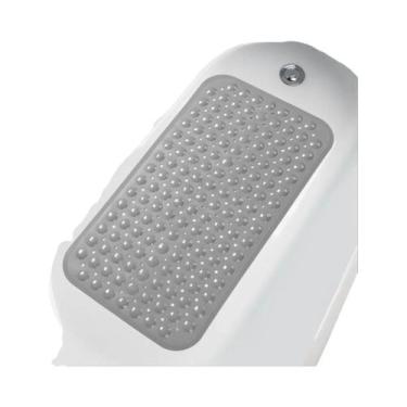 Imagem de Tapete De Banho Antiderrapante Em PVC 15x27.6in Com Ventosas E Furos D