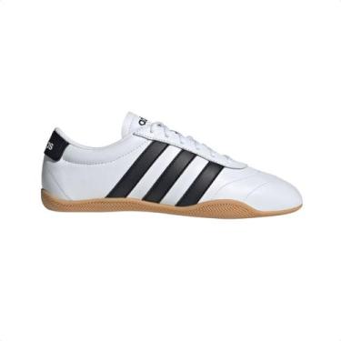 Imagem de Tênis Casual Feminino Adidas Grand Court Lo Branco, Ftwwht, Cblack, Gu
