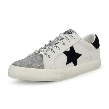 Imagem de Vintage Havana Grande Tênis feminino moderno | Star Tennis Tênis feminino | Cano baixo sem cadarço | Caminhada Confortável Casual, Pedra/pedras planas, 38