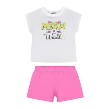 Imagem de Conjunto com Blusa e Short para Menina Guloseima-Feminino