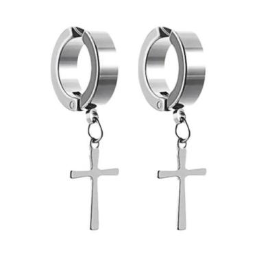 Imagem de Conjunto De Brincos Magnéticos Punk Masculinos, Brincos Falsos Em Form