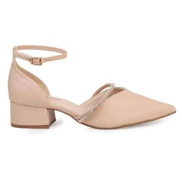 Imagem de Sapato Bebecê Sligback - Feminino - Creme - 35, Creme, 35, Feminino