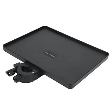Imagem de AYNEFY Bandeja de Suporte de Microfone, Suporte de Placa de Som Com Braçadeira Ajustável Abs, 6,50 pol. X 8,66 pol. para Palco e Transmissão Ao Vivo