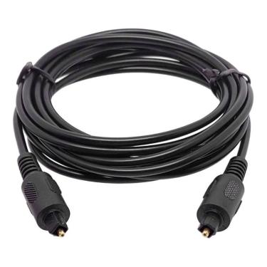 Imagem de Cabo Audio Optico Digital Toslink 5 Metros Pdif 5.1 Home