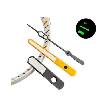 Imagem de Ponteiros De Relógio Automático NH35 NH36 Luminosos Verdes Para Homens